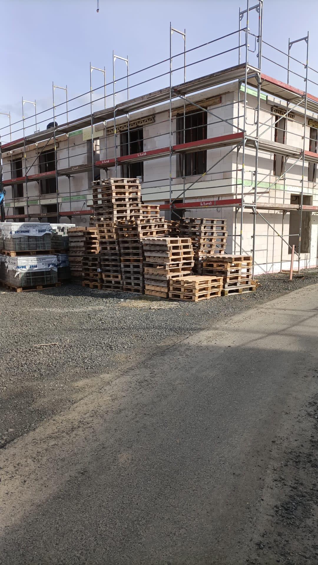 Lešenárske práce Almere